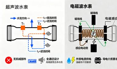 工業(yè)用水計量新標桿：超聲波水表 vs. 電磁水表，誰更勝一籌